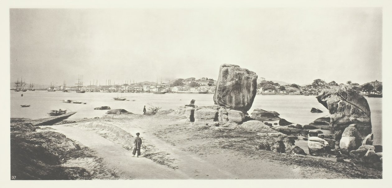 Amoy Havn, ca. 1868. af John Thomson
