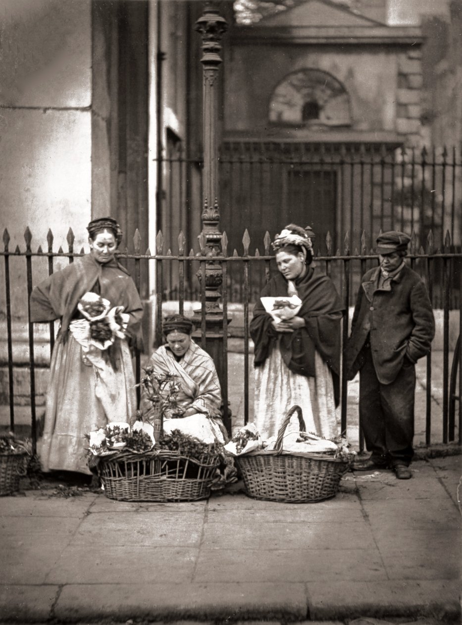 Covent Garden Flower Woman, fra 