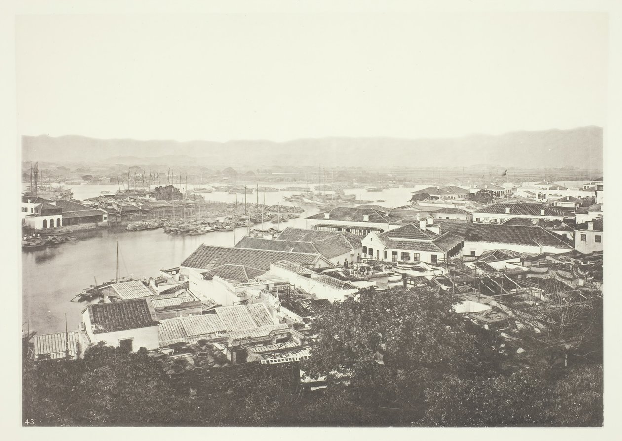 Foochow udenlandsk forlig, ca. 1868. af John Thomson