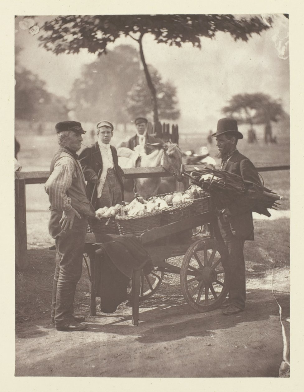 Mush-Fakers og Ginger-Beer Makers, 1881. af John Thomson