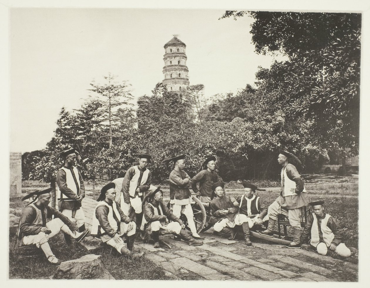 Tartariske soldater af John Thomson