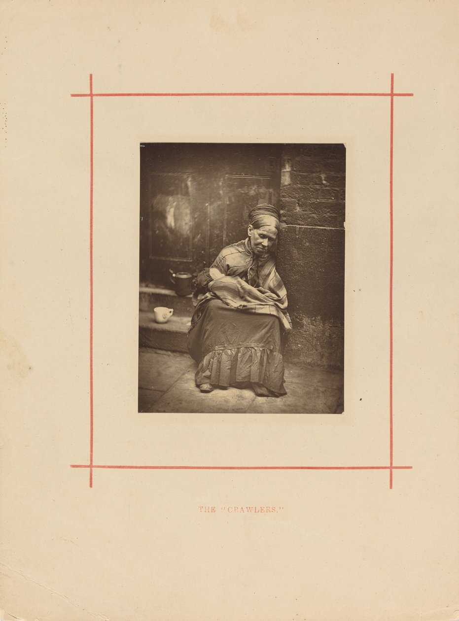 Crawlerne, ca. 1877. af John Thomson