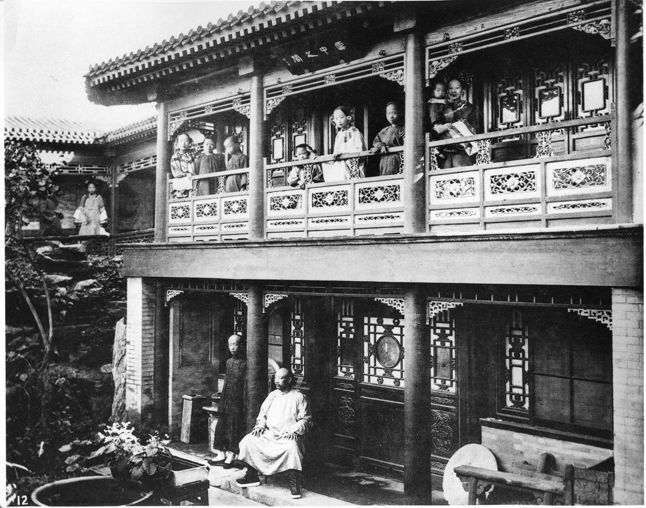 The House of Mr Yang, ca. 1872 af John Thomson