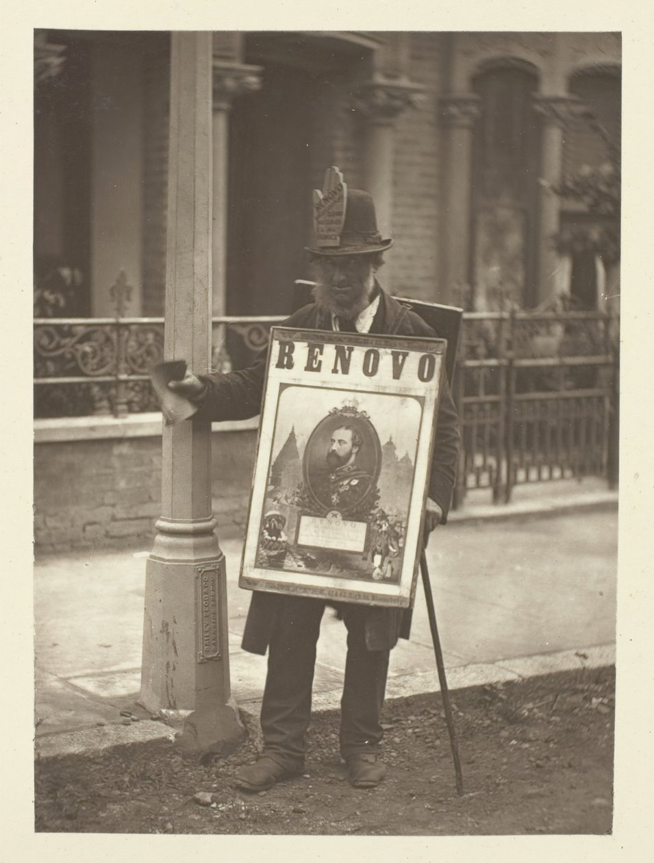 London Boardmen, 1881. af John Thomson
