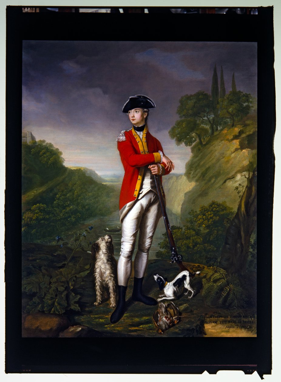 Portræt af den ærede John the Ophilus Rawdon-Hastings af John Trotter