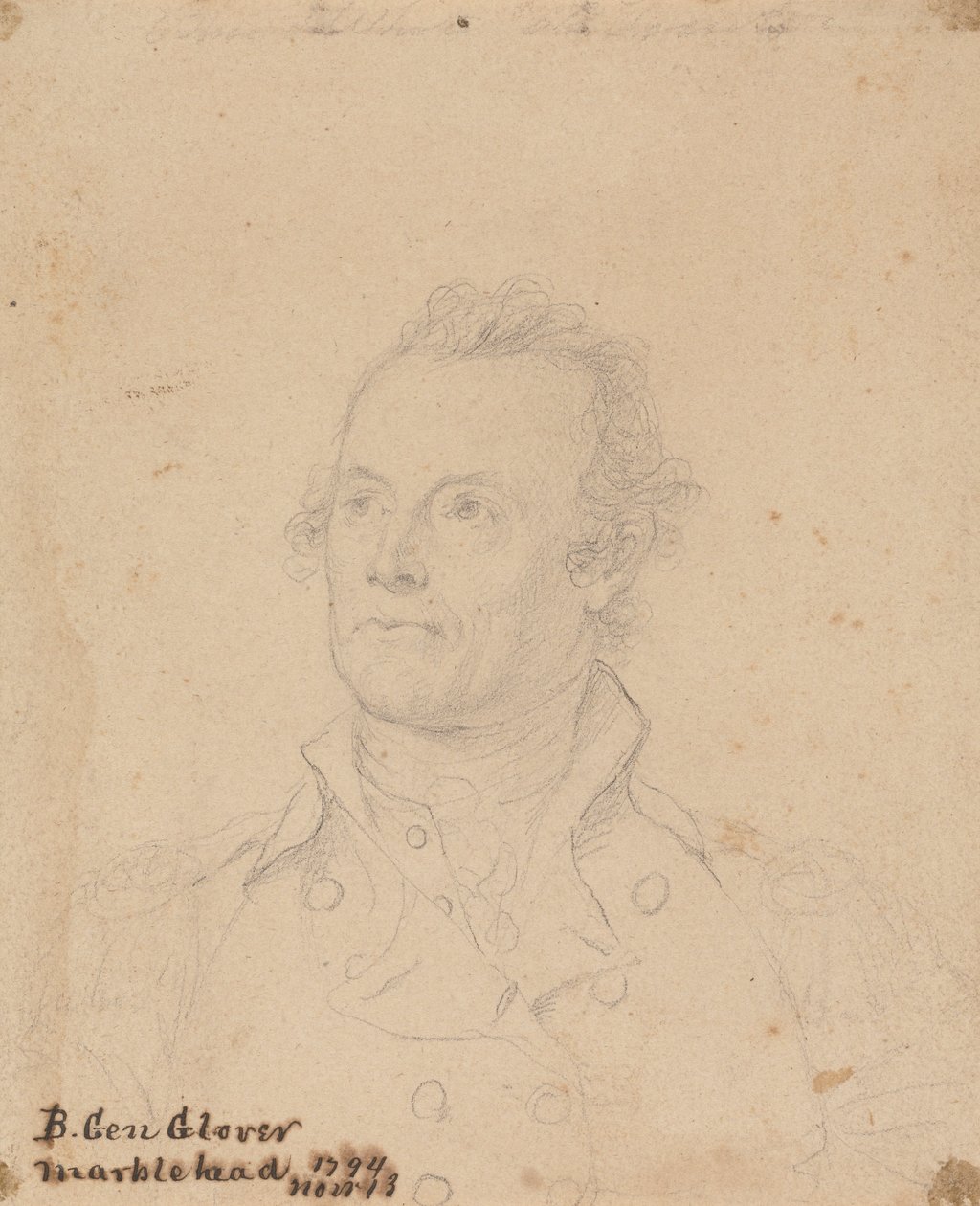 Brigadegeneral John Glover af John Trumbull