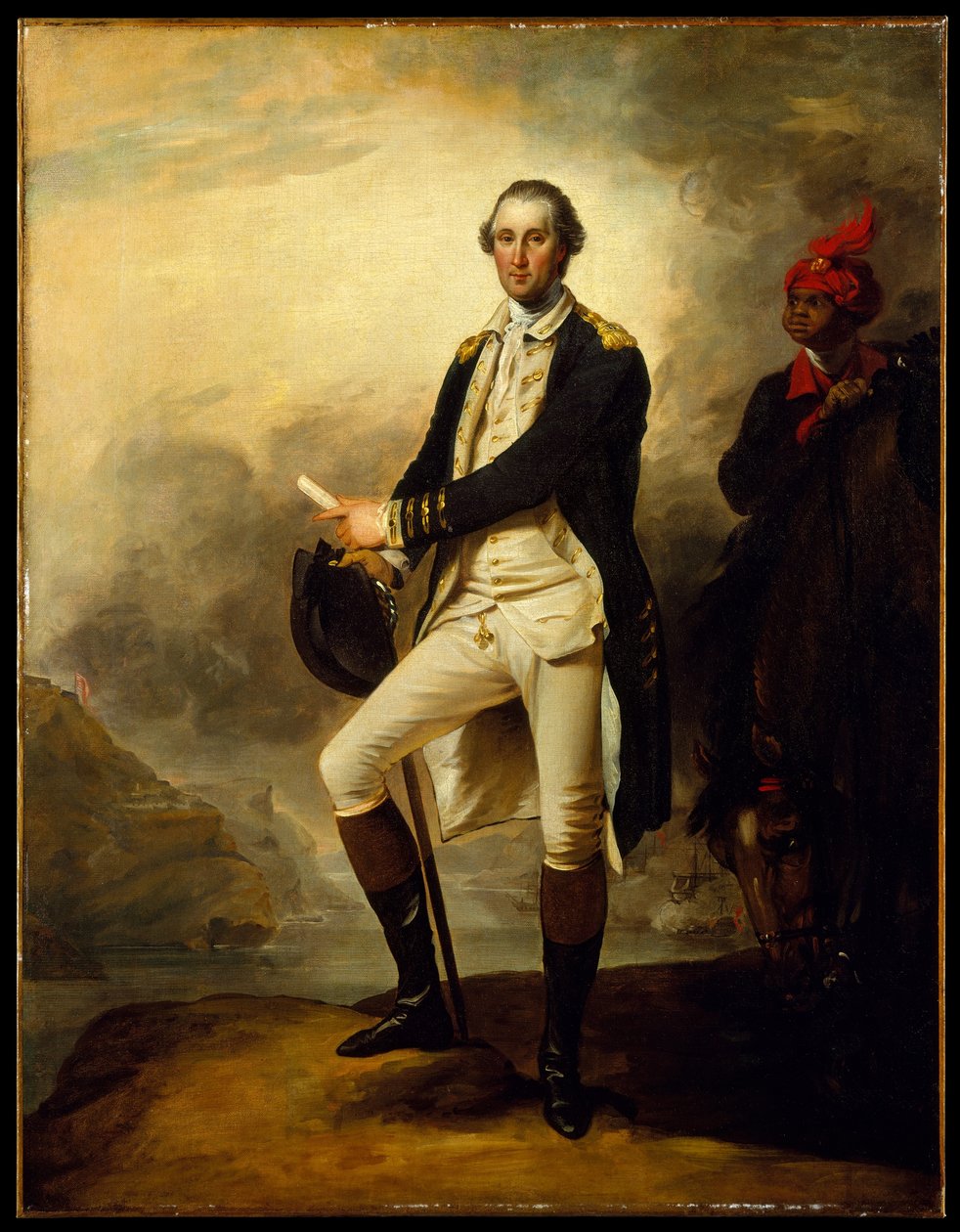 George Washington og William Lee (George Washington) af John Trumbull