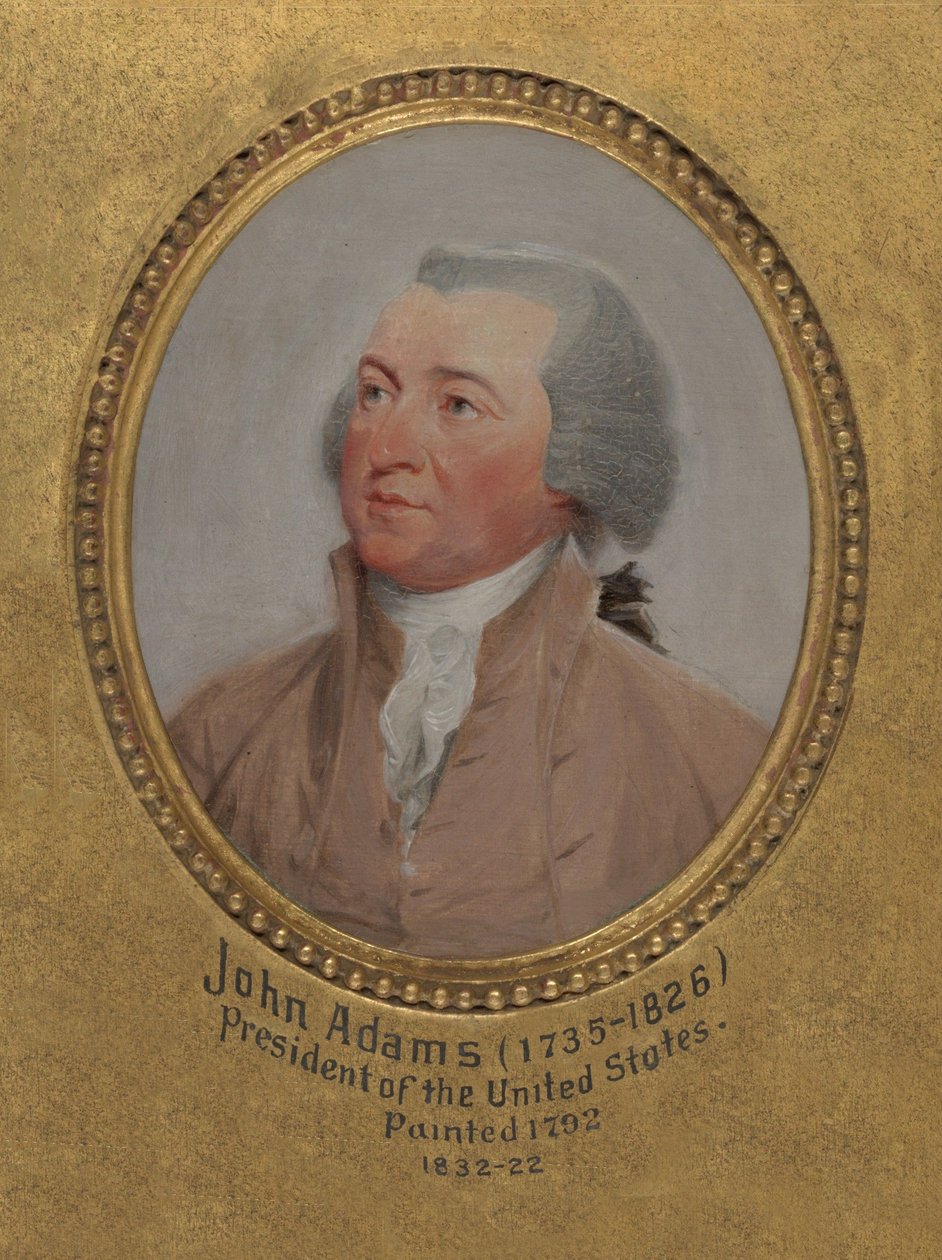 John Adams (1735-1826), LL.D. 1788 af John Trumbull