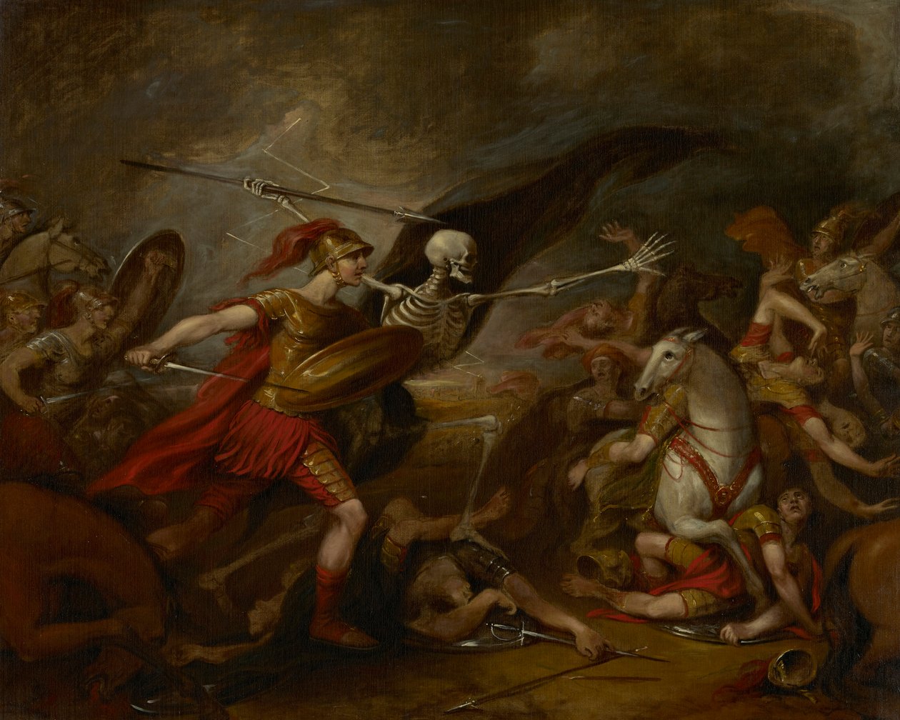 Joshua i slaget ved Ai - overværet af døden af John Trumbull