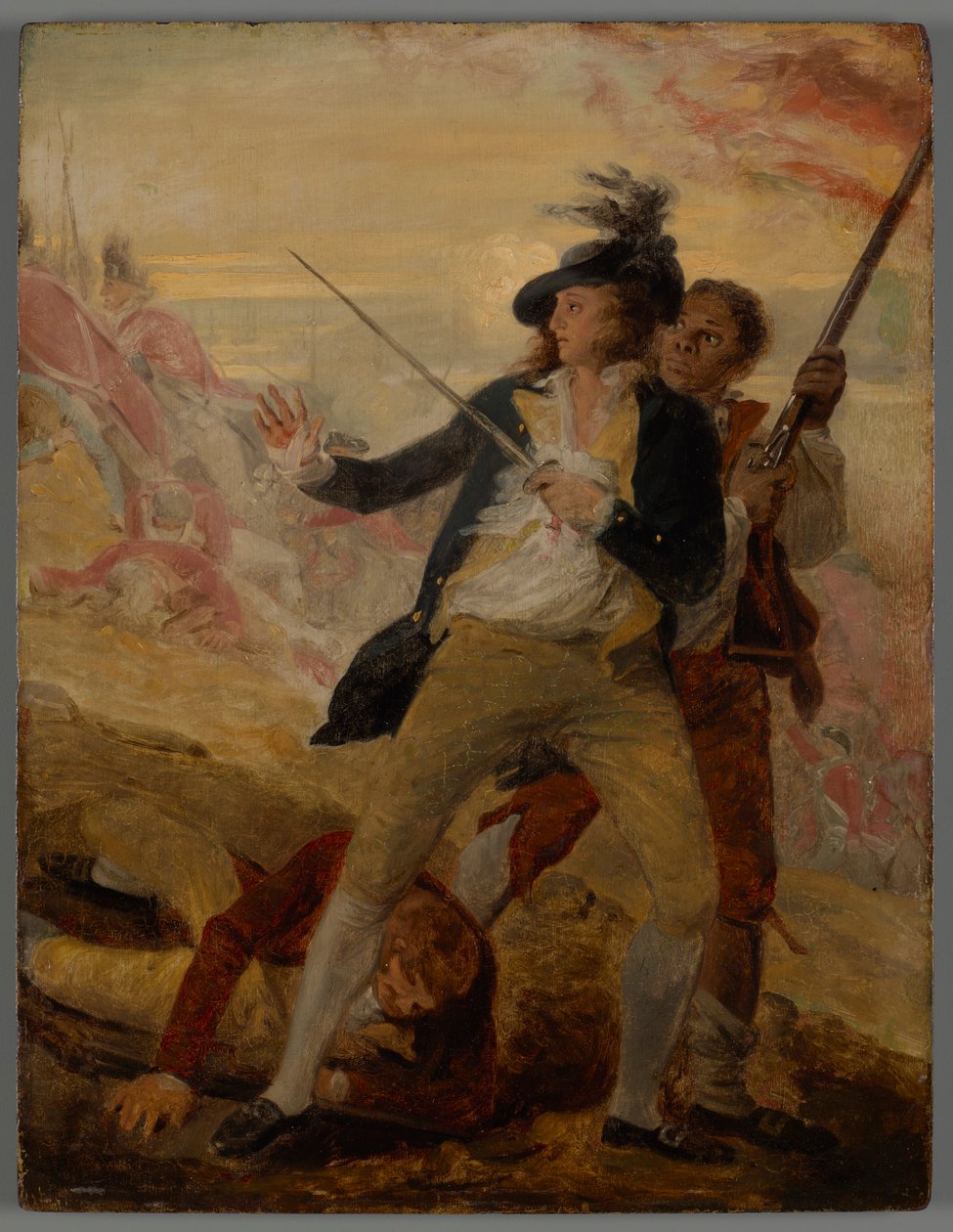 Løjtnant Thomas Grosvenor (1744 af John Trumbull