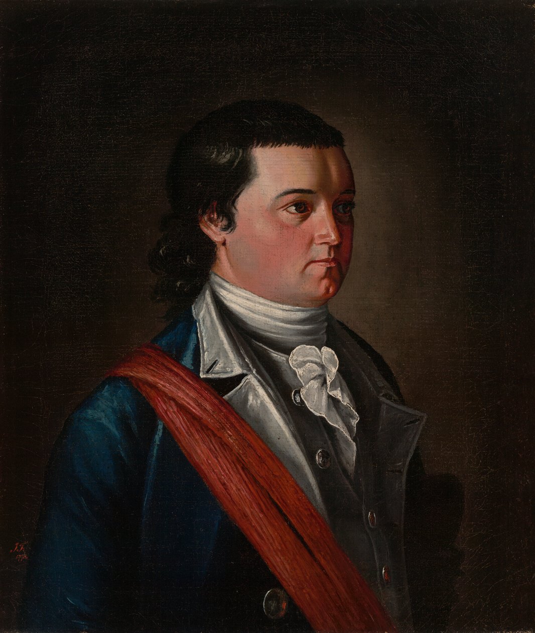 Major Roger Alden (1754-1836) af John Trumbull