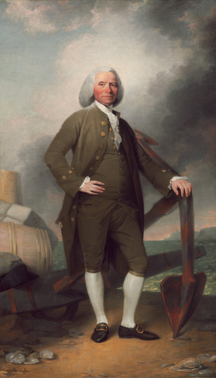 Patrick Tracy, 17841786. af John Trumbull
