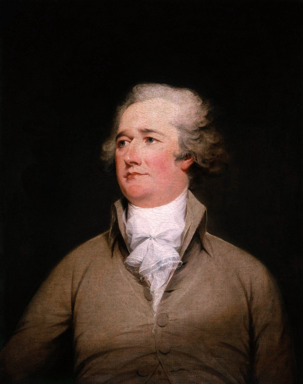 Portræt af Alexander Hamilton af John Trumbull