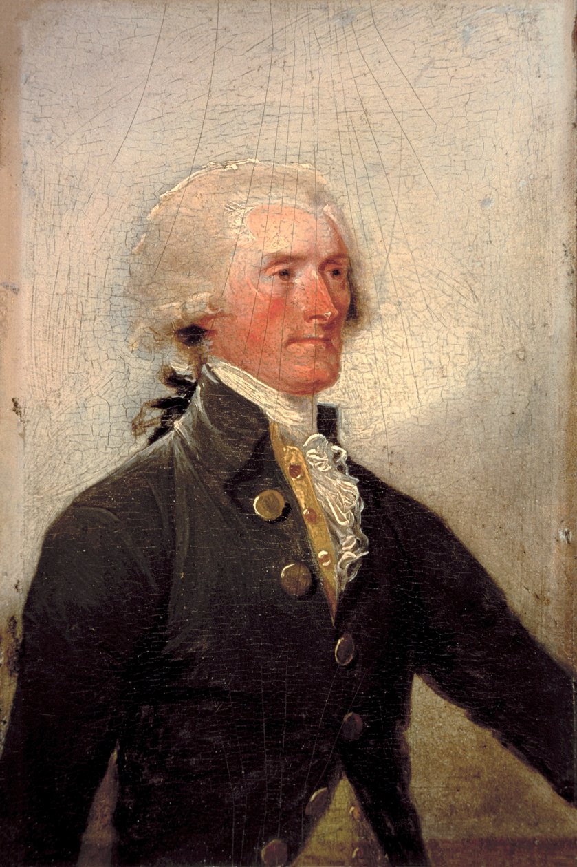 Portræt af Thomas Jefferson af John Trumbull af John Trumbull