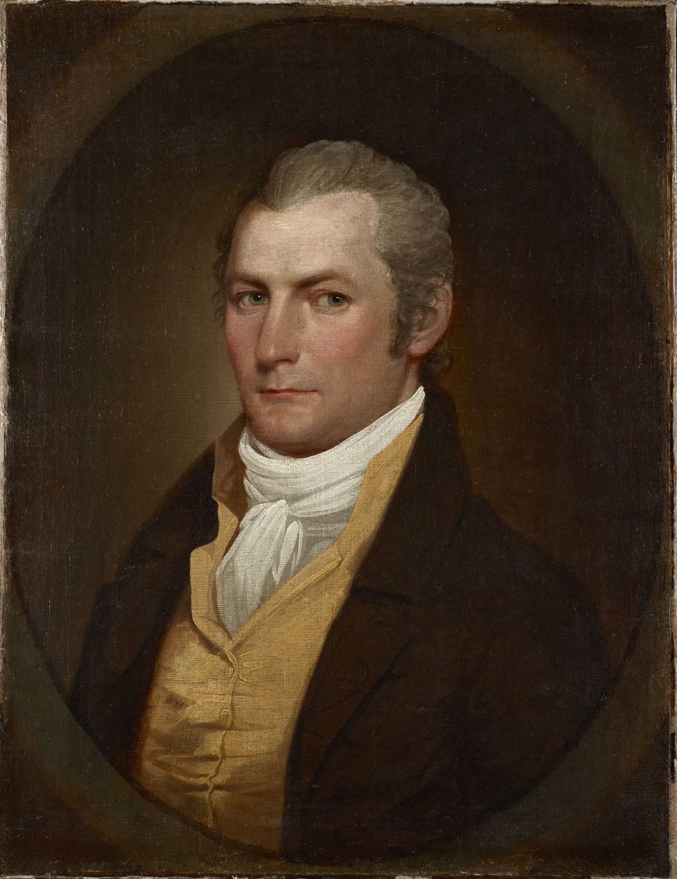 Portræt af en mand af John Trumbull