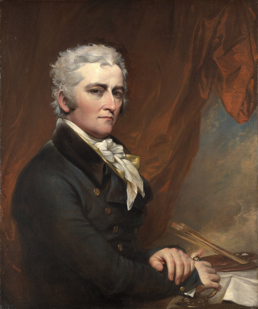 Selvportræt, ca. 1802 af John Trumbull