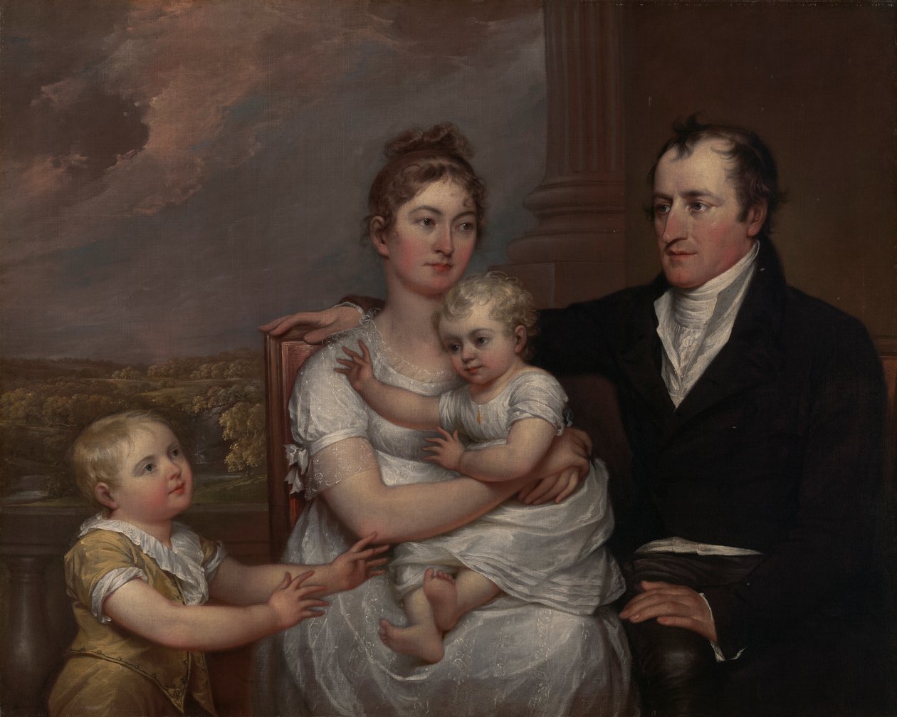 Familien Vernet af John Trumbull