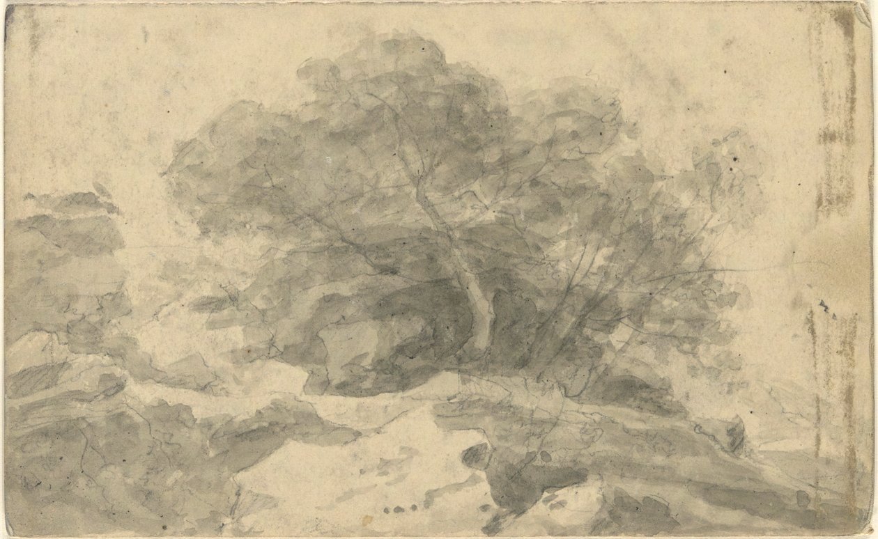 Uden titel, fra folio: Views Near Bath af John Trumbull
