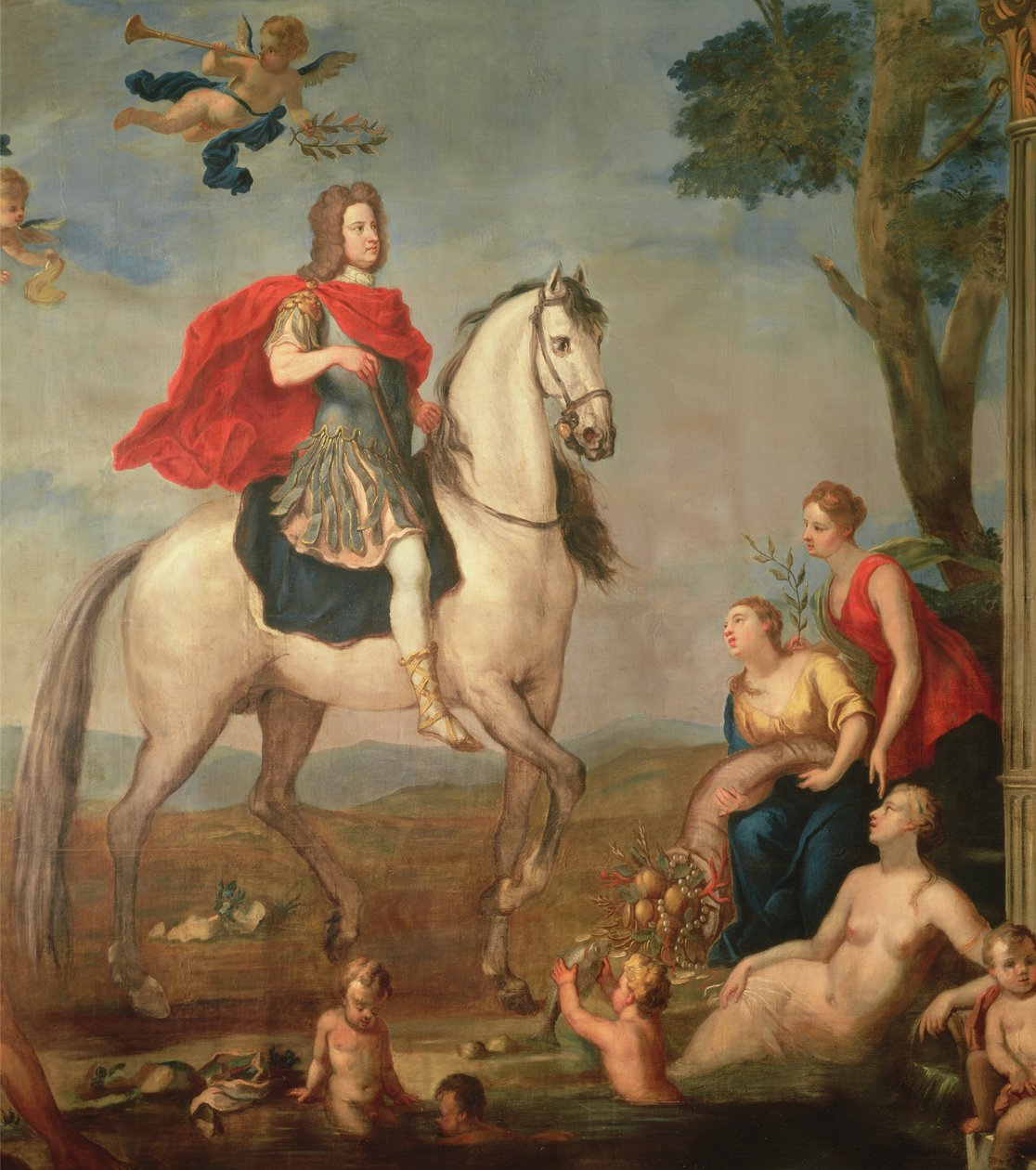 George I til hest af John Vanderbanck