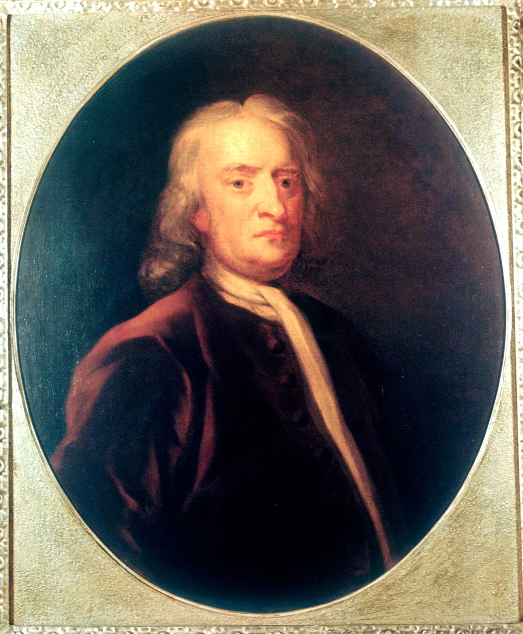 Isaac Newton, engelsk matematiker, astronom og fysiker, c1725 af John Vanderbank