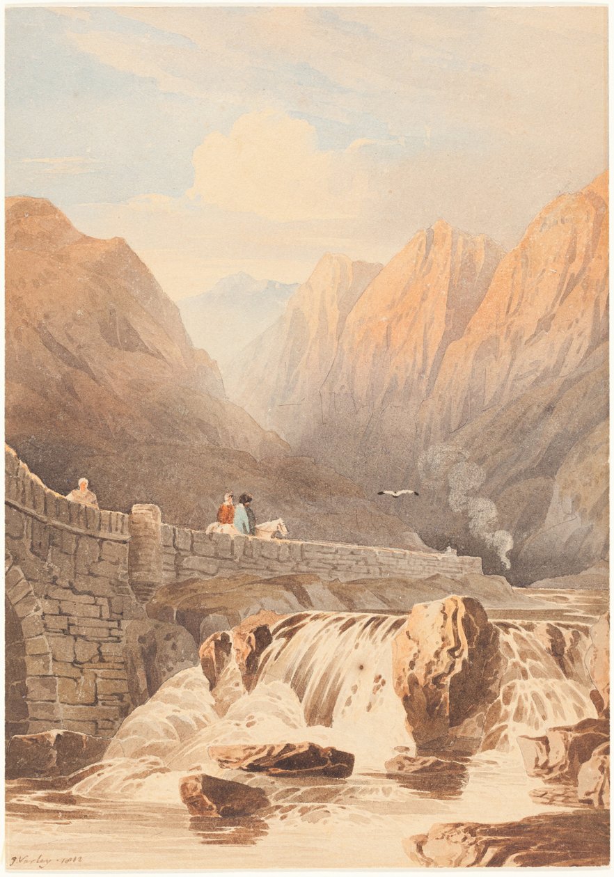 Aberglaslyn-broen af John Varley