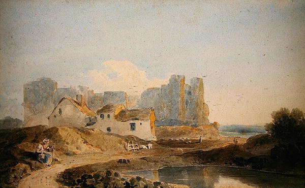 Redland Castle af John Varley