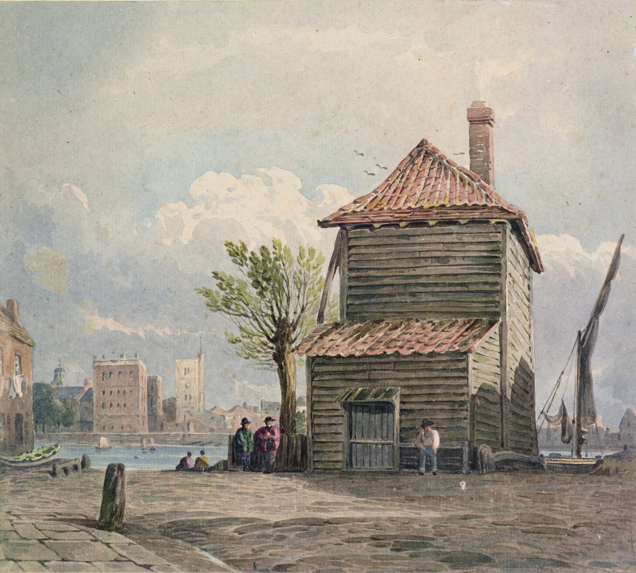Hestefærgen, Millbank af John Varley