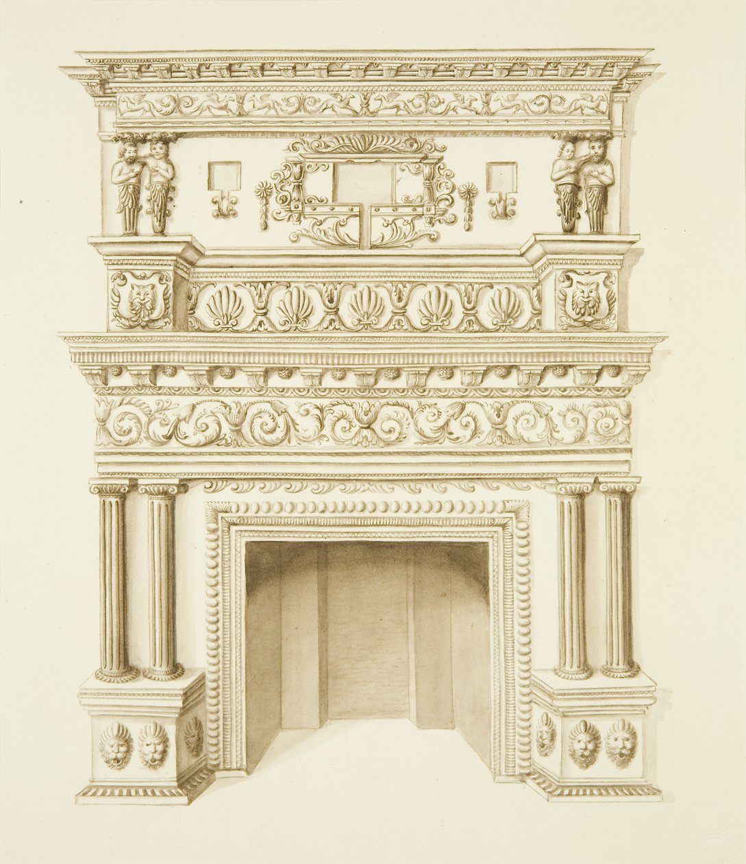 Skorstensstykke i 