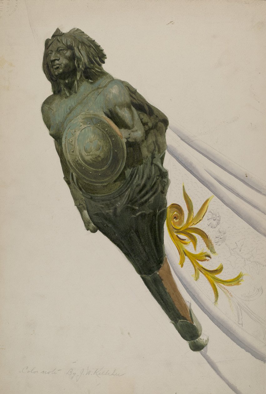Galionsfigur af John W. Kelleher