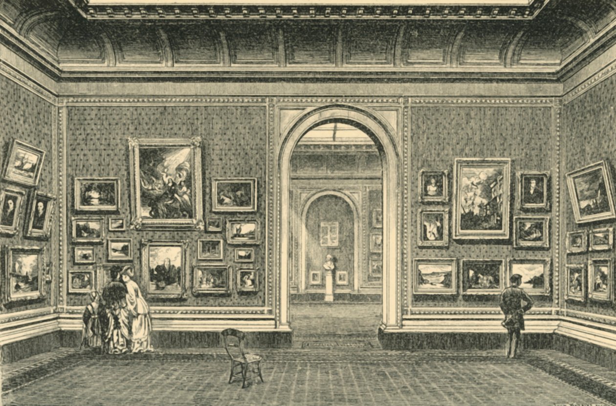 Sheepshanks Gallery, South Kensington Museum, c1860
