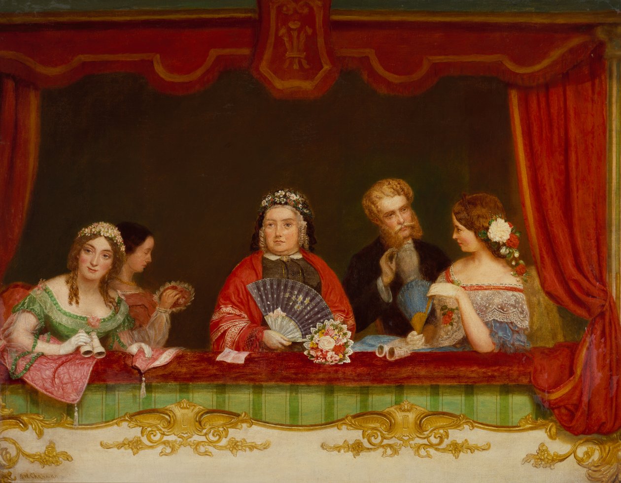 Privat boks, Drury Lane af John Watkins Chapman