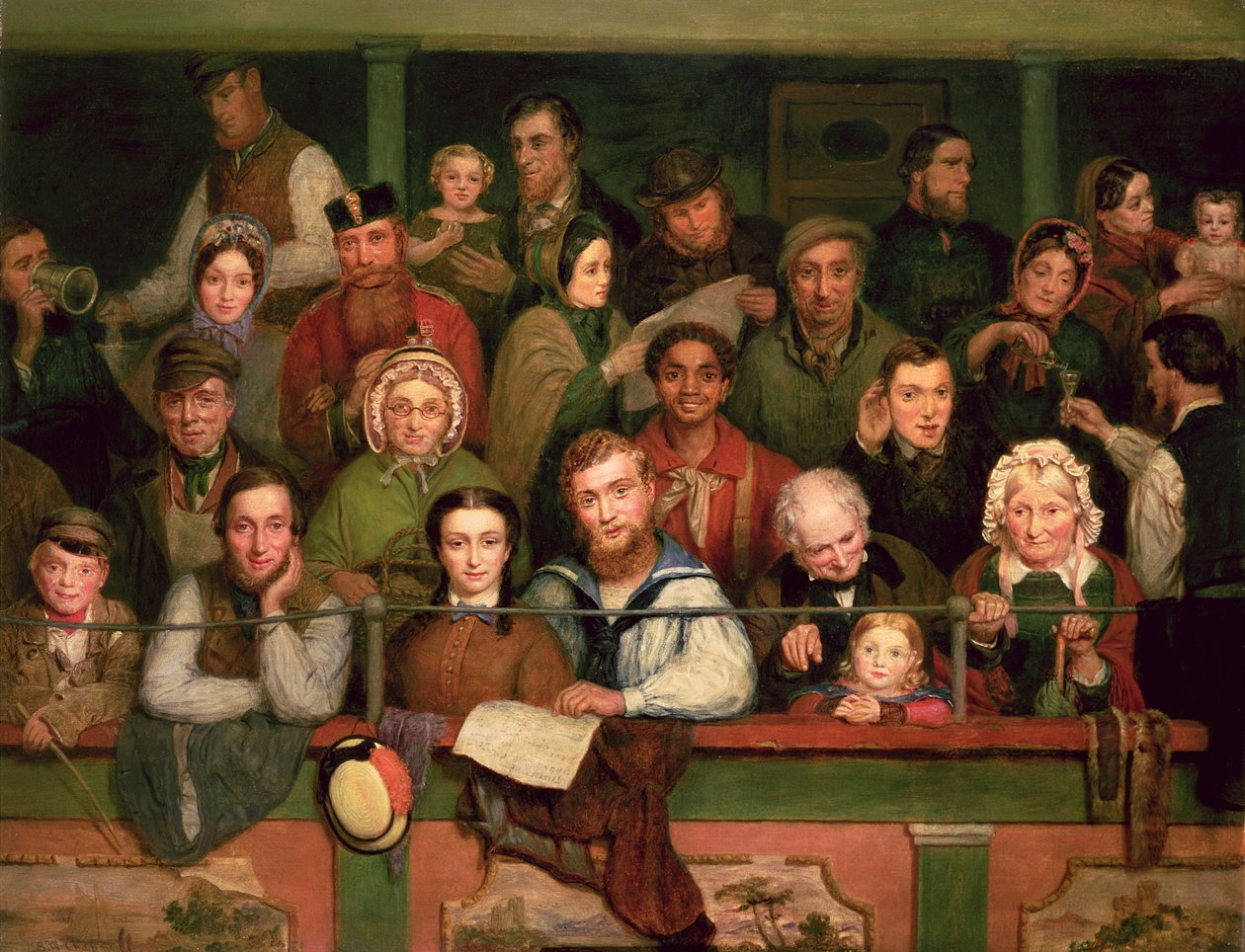 Galleriet, Drury Lane af John Watkins Chapman