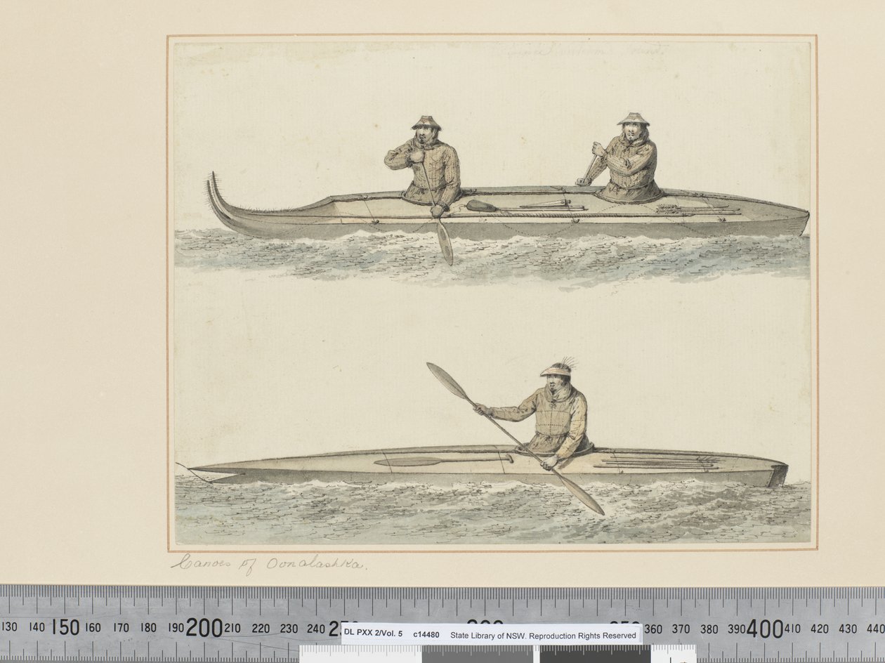 F.30 Kanoer af Oonalashka, Prince William
