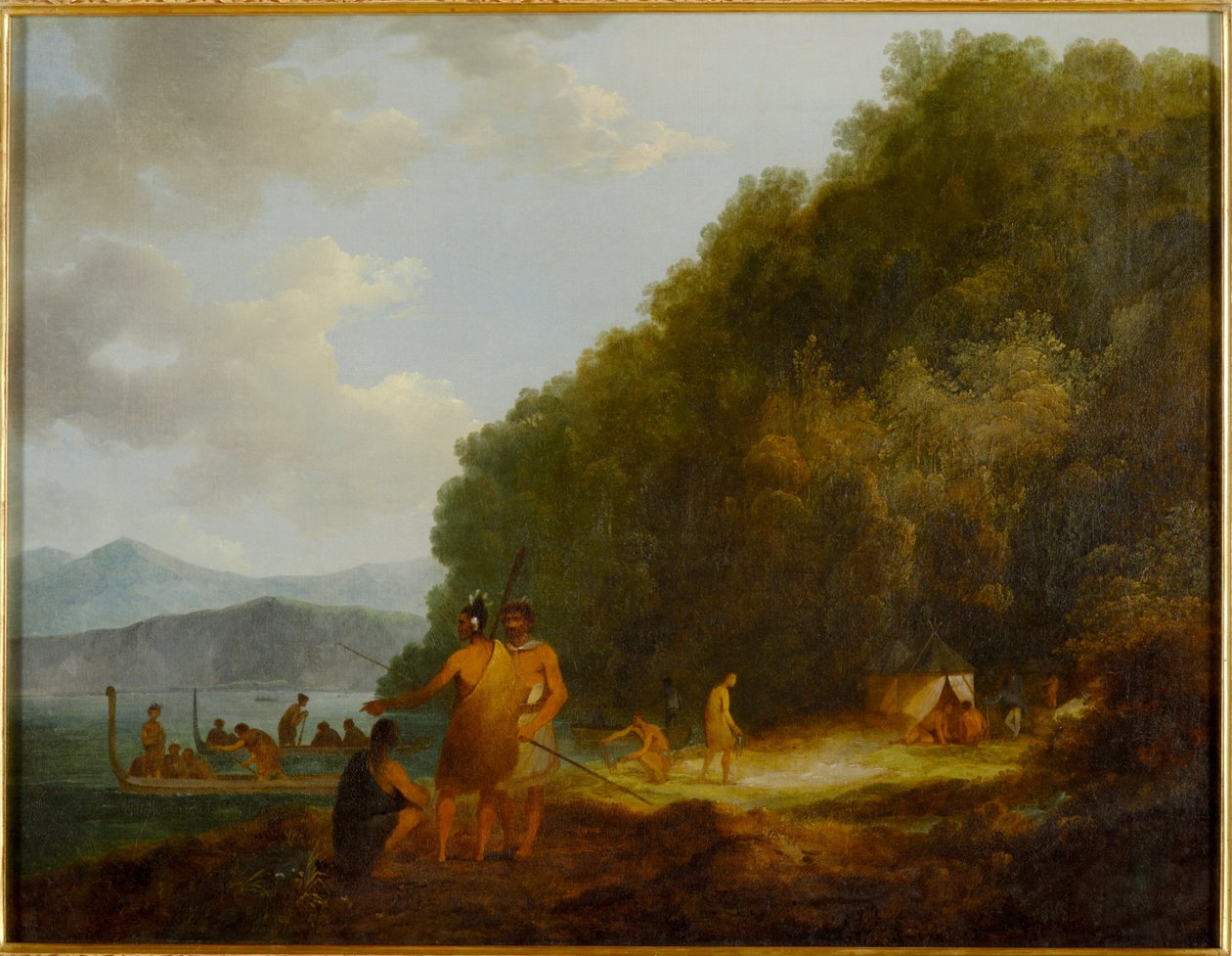 Ship Cove, Queen Charlotte Sound af John Webber