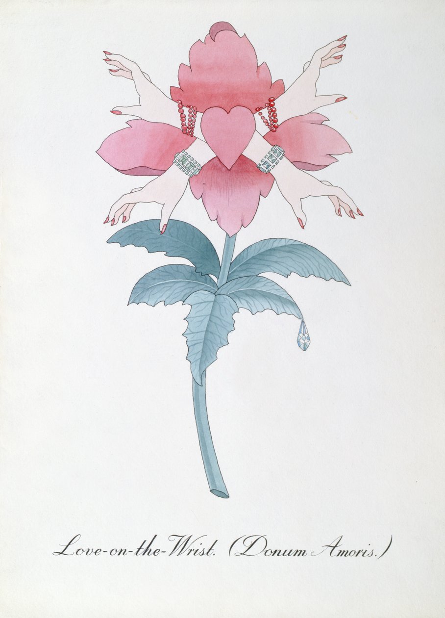 Kærlighed-på-håndleddet (Donum Amoris.) illustration fra 