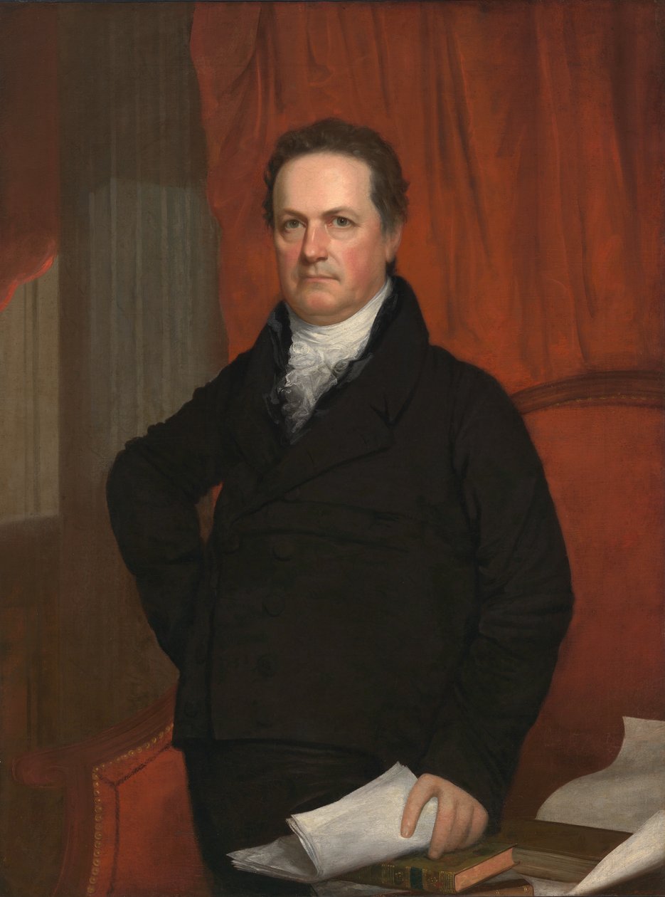 DeWitt Clinton, ca. 1816. af John Wesley Jarvis