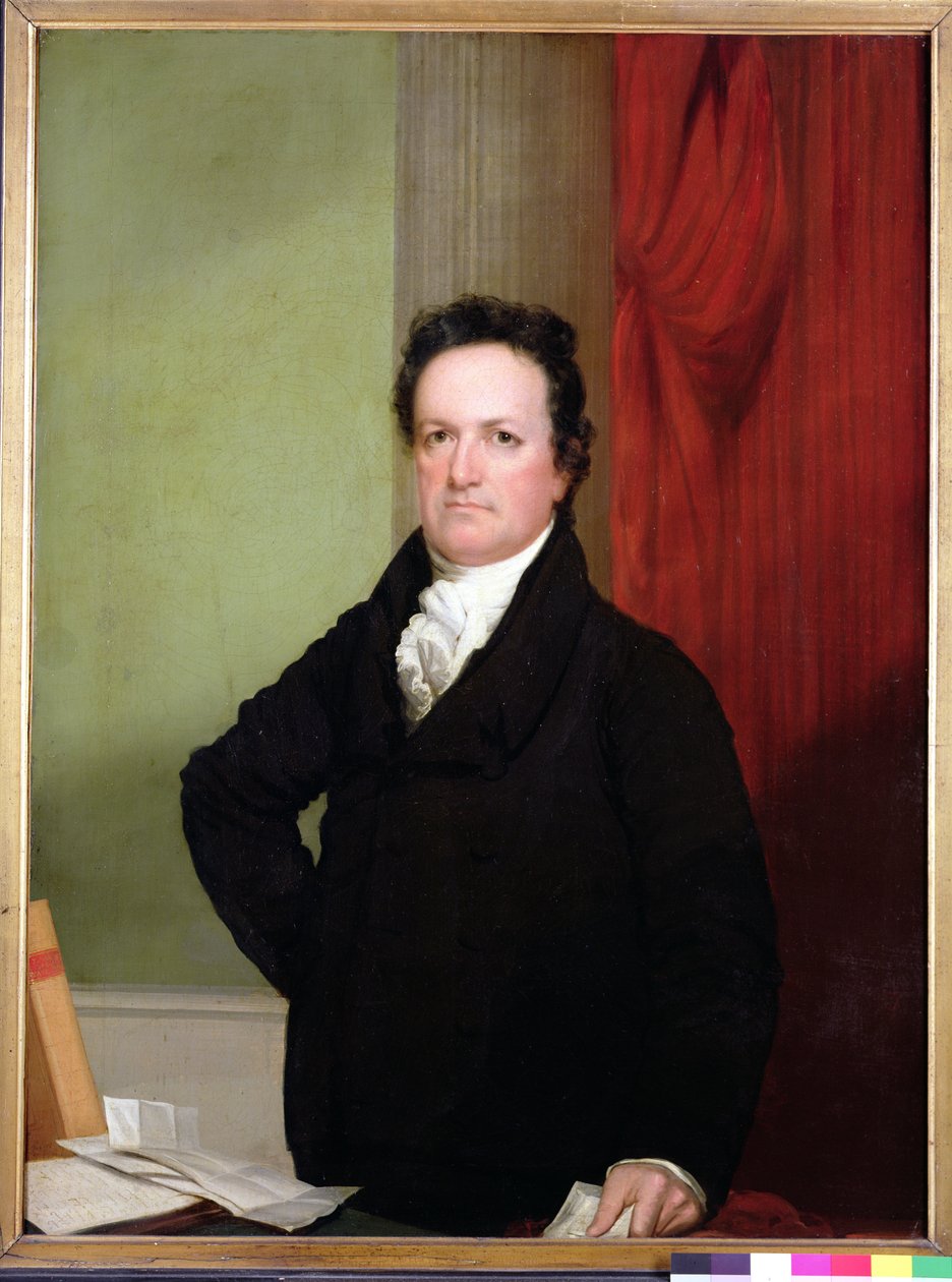 De Witt Clinton (1769-1828) ca. 1816 af John Wesley Jarvis