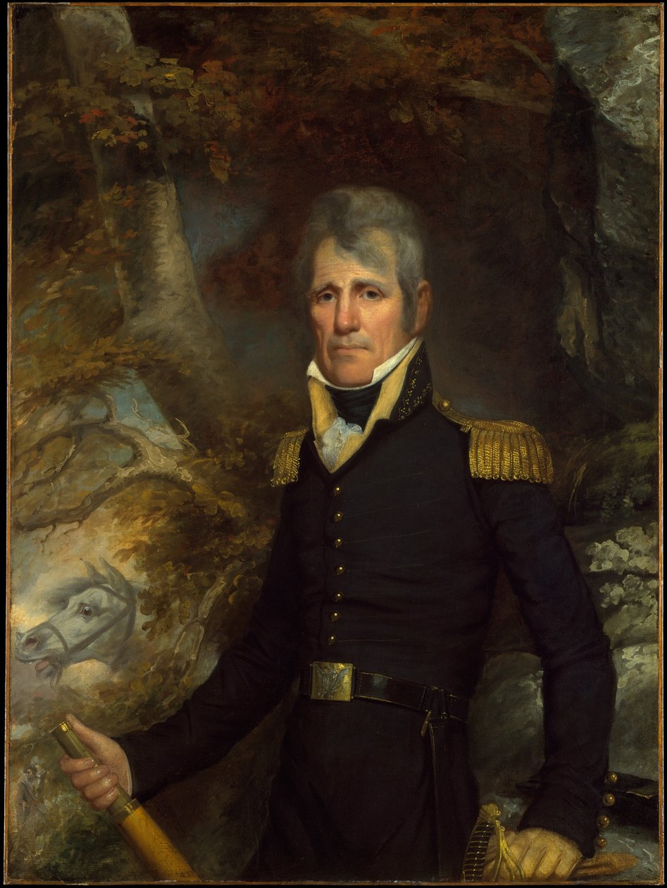 General Andrew Jackson, ca. 1819 af John Wesley Jarvis