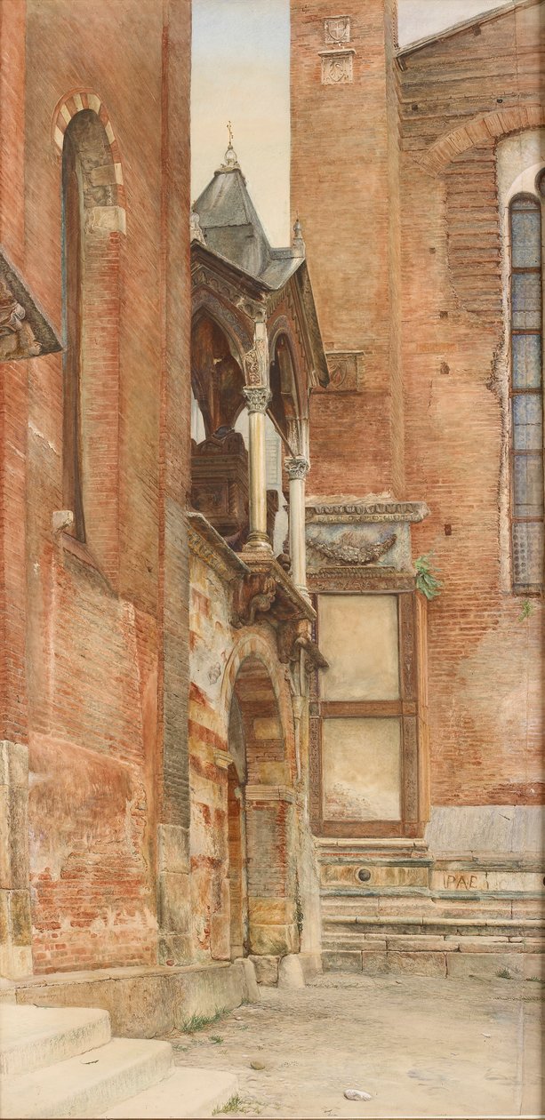 Castelbarco-graven, Verona, maj - august 1869 af John Wharlton Bunney