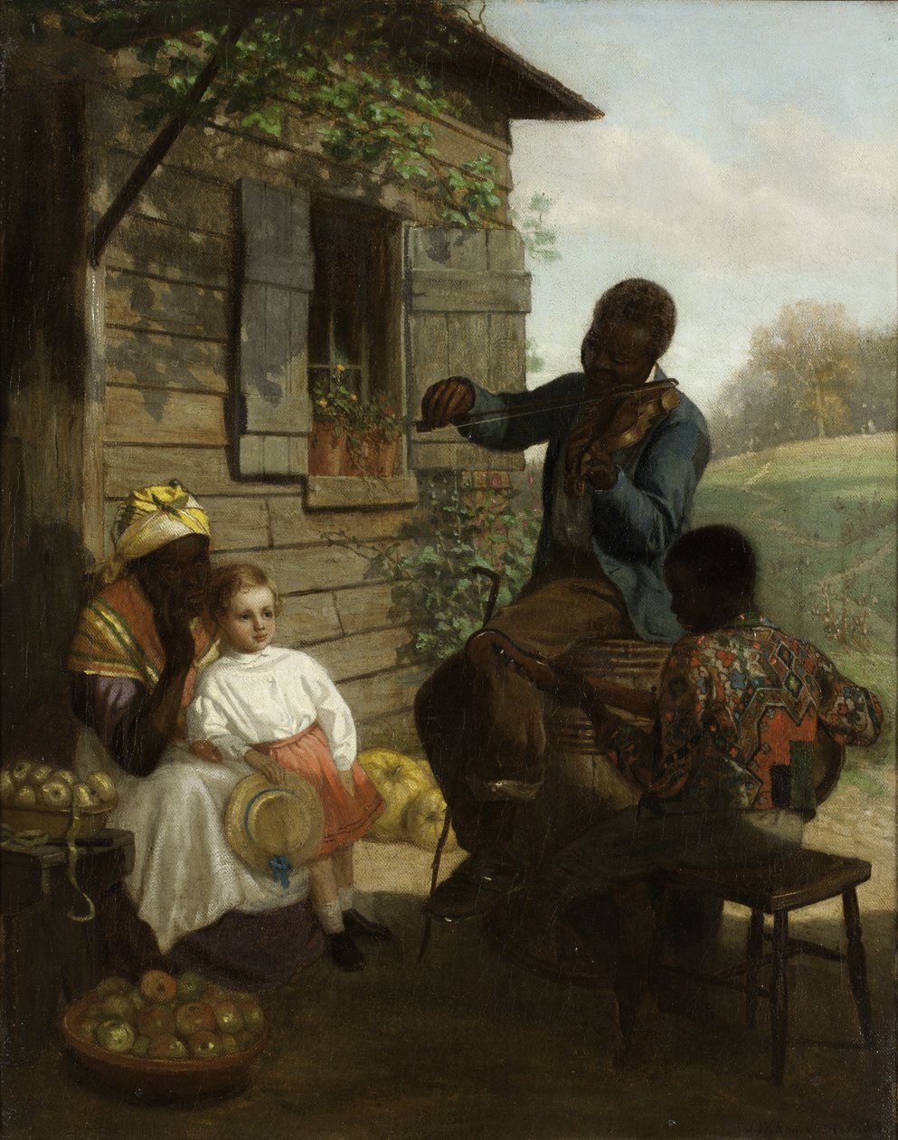 Old Kentucky Home, 1863 af John Whetten Ehninger