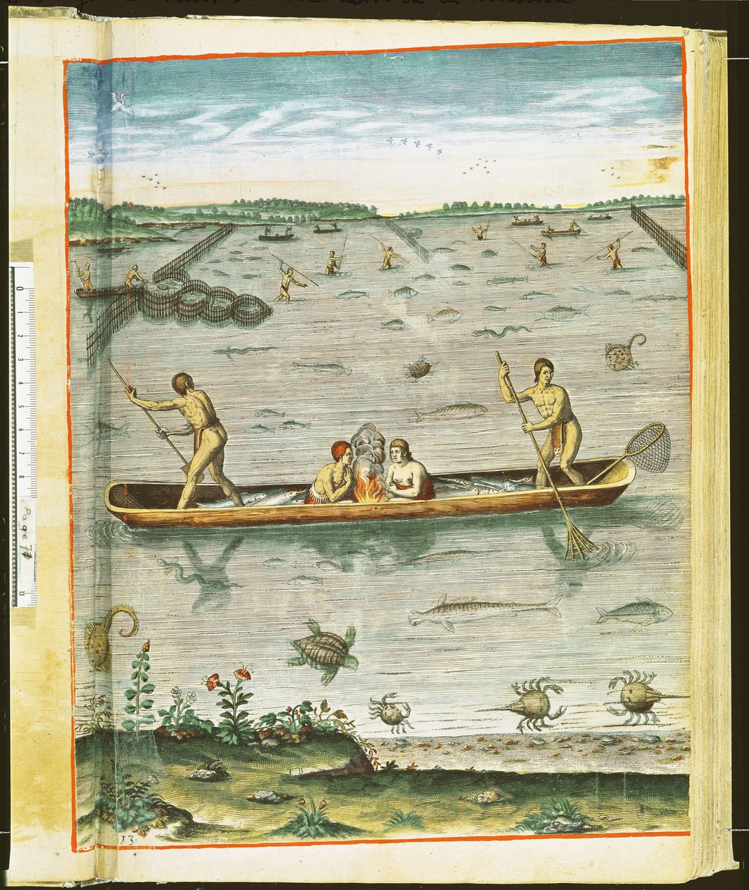 Hvordan indianerne fanger deres fisk, fra 
