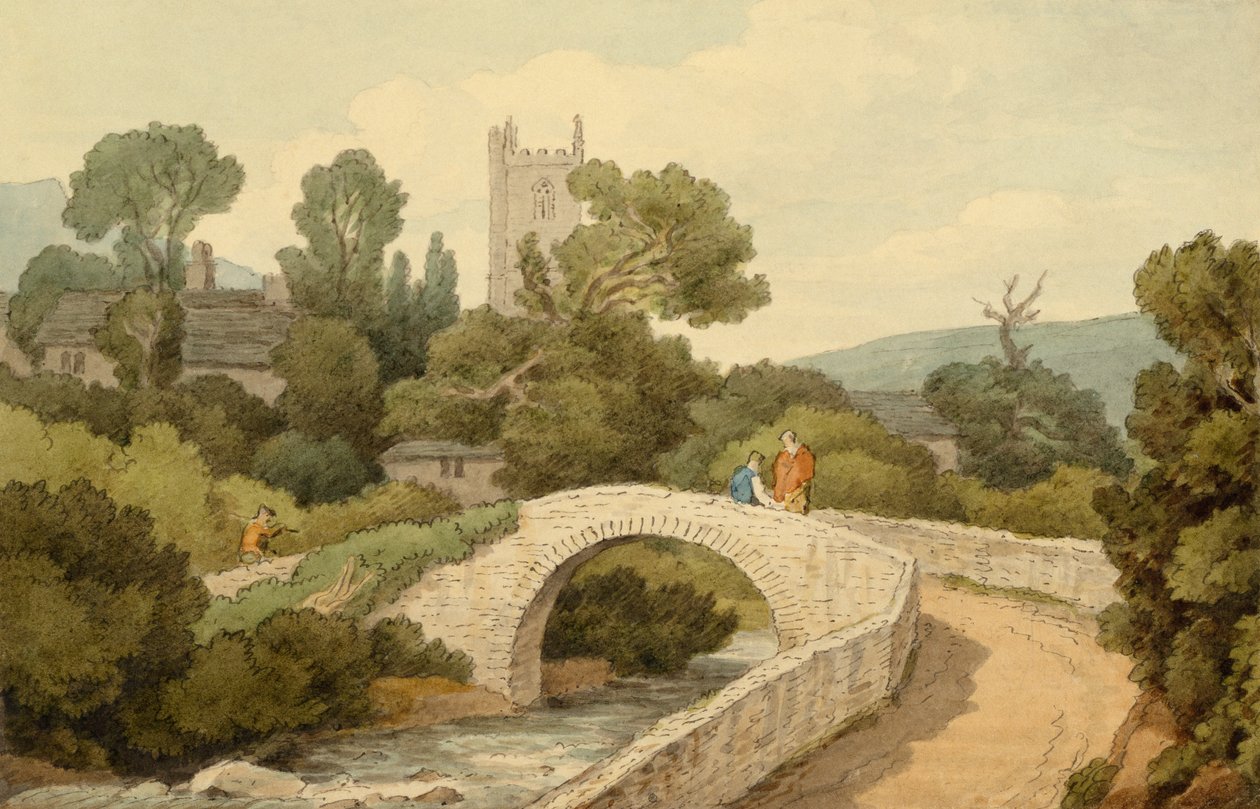 Meavy (blyant, pen, gråt blæk og akvarel) af John White Abbott
