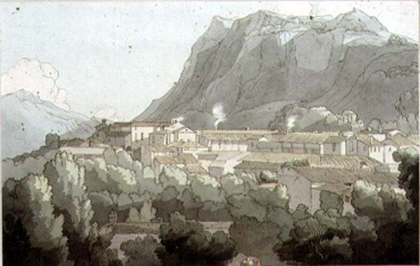 Mendris, nær Como af John White Abbott
