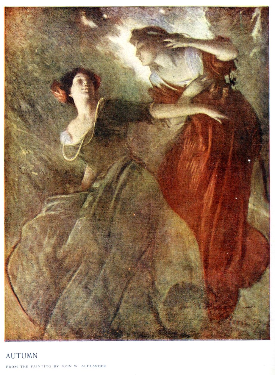 Efterår af John White Alexander af John White Alexander