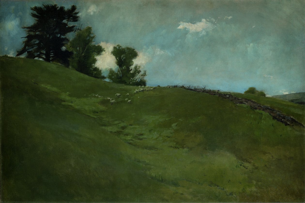 Landskab, Cornish, N.H., ca. 1890. af John White Alexander