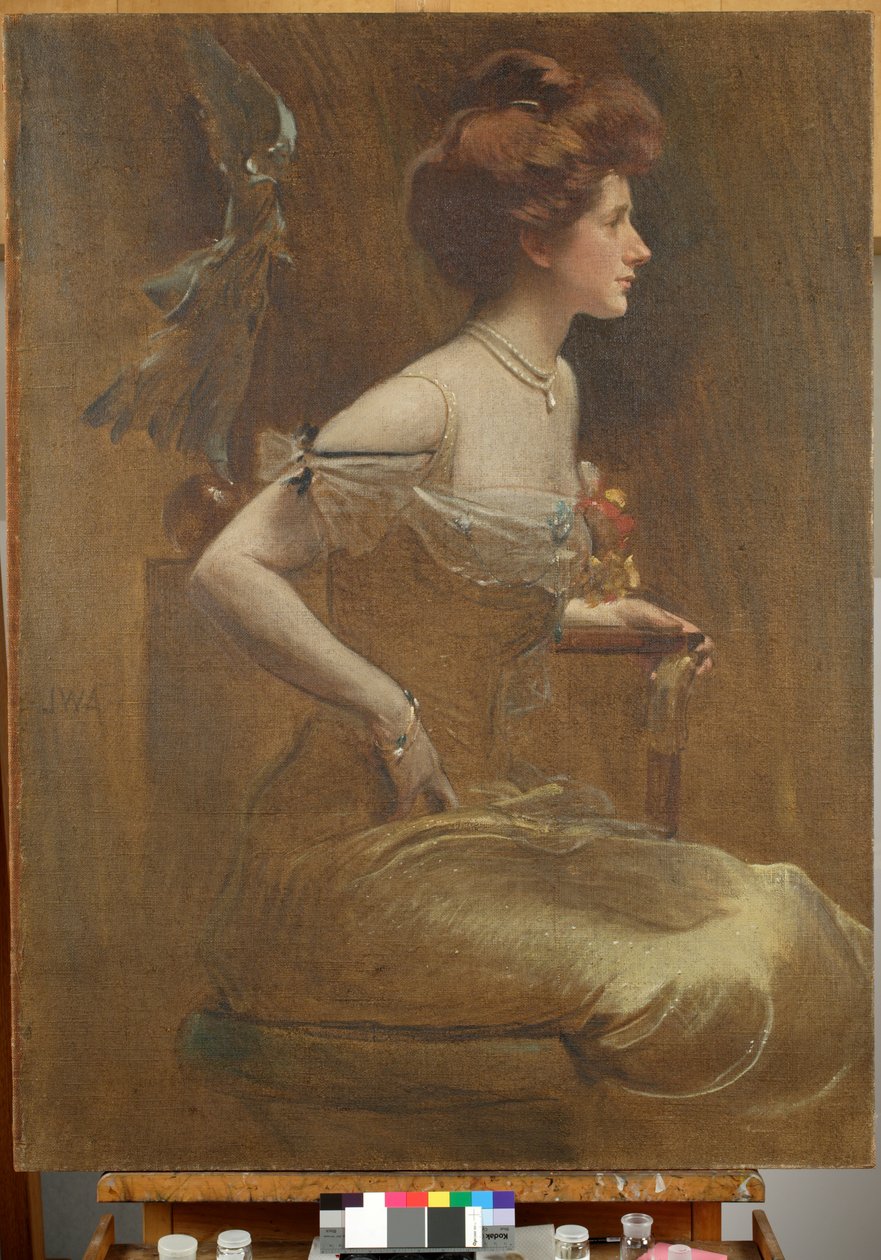 Fru Thomas Hastings, 1901 af John White Alexander