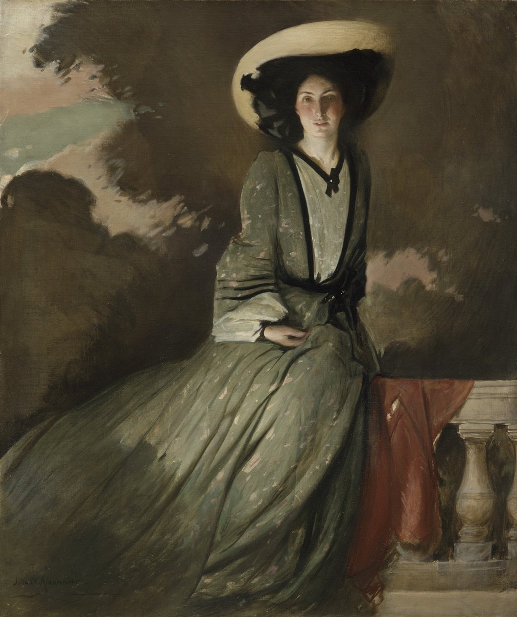 Portræt af Mrs. John White Alexander, 1902 af John White Alexander