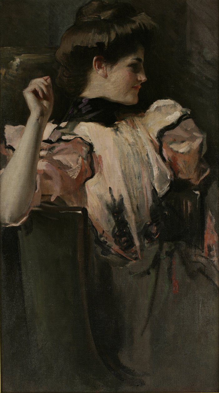 Ung pige, ca. 1902 af John White Alexander