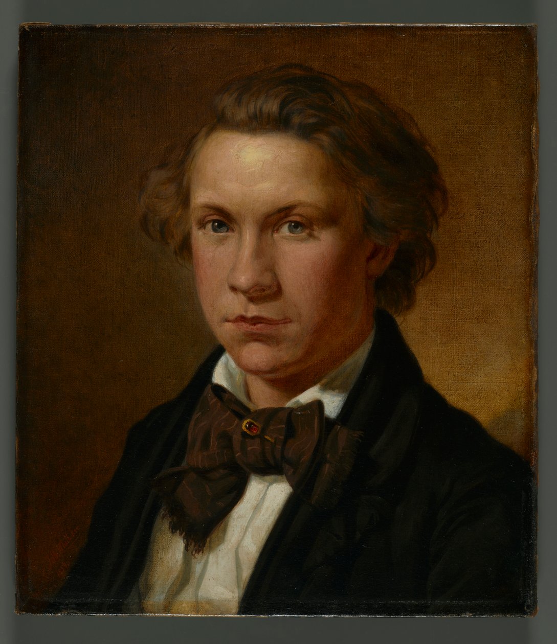 Portræt af en mand, 1859 af John Whittaker