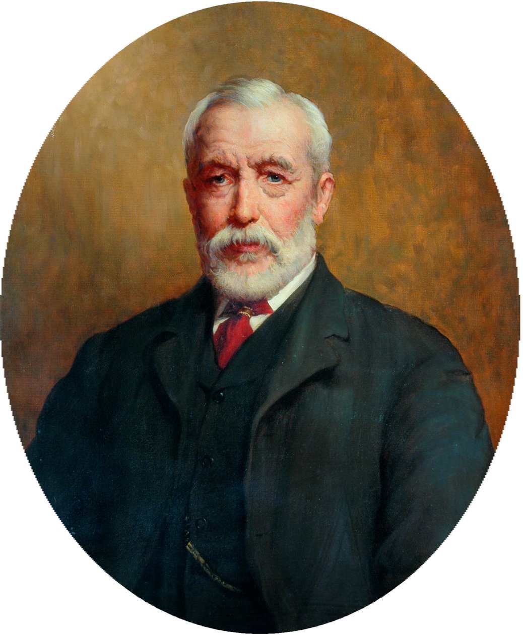 Portræt af J.Whiteley Ward MP, ca. 1910 af John William Brooke